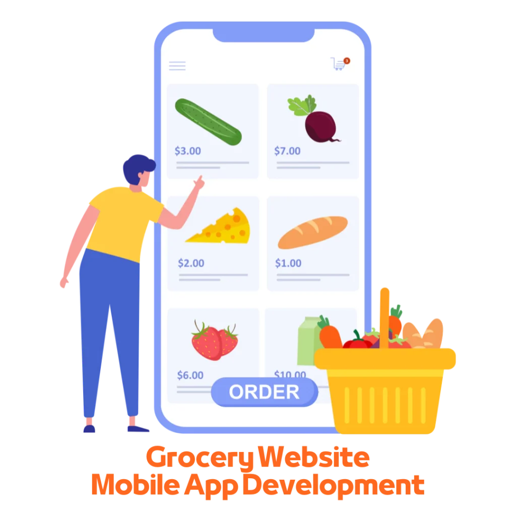 Grocery delivery app development