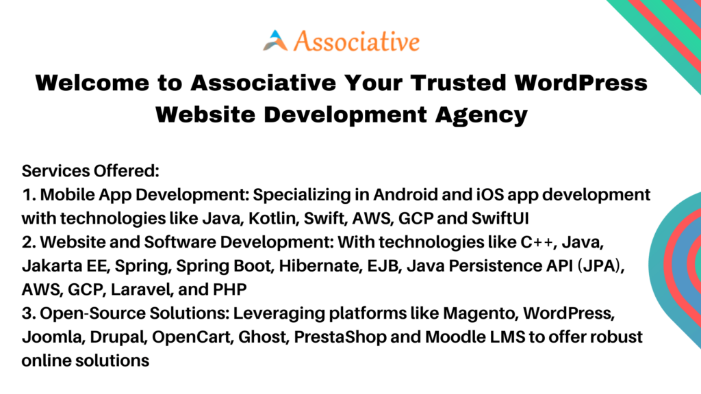 Welcome to Associative Your Trusted WordPress Website Development Agency