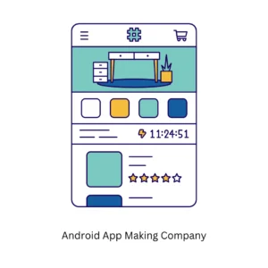 Android app development, along with a wide range of other services including web development, e-commerce solutions, and more.