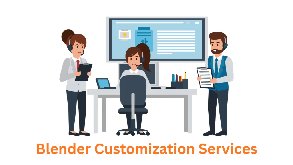 Expert Blender Customization Service Providing Company: Associative